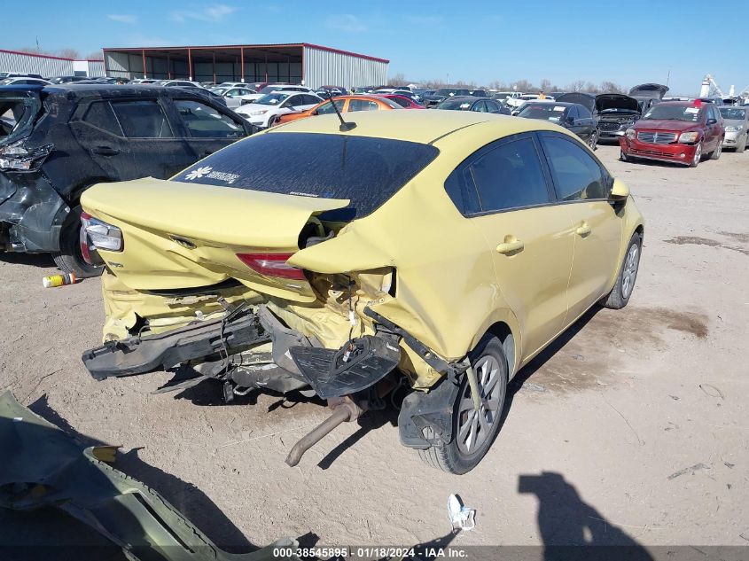 2016 KIA RIO LX - KNADM4A34G6606380