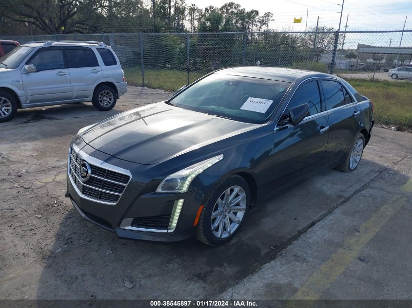 2014 CADILLAC CTS LUXURY - 1G6AR5SX1E0193836