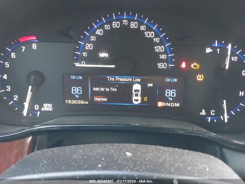 2014 CADILLAC CTS LUXURY - 1G6AR5SX1E0193836