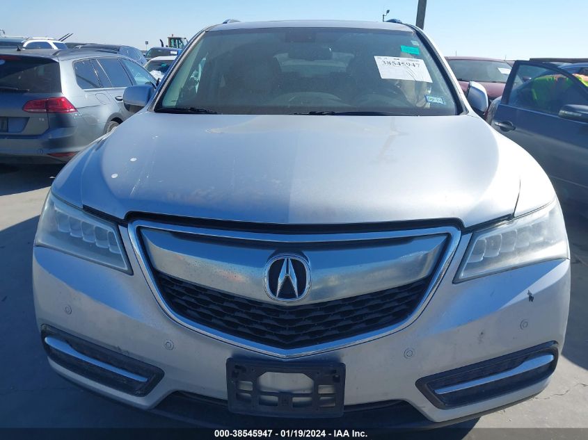 2014 ACURA MDX ADVANCE - 5FRYD4H87EB002599