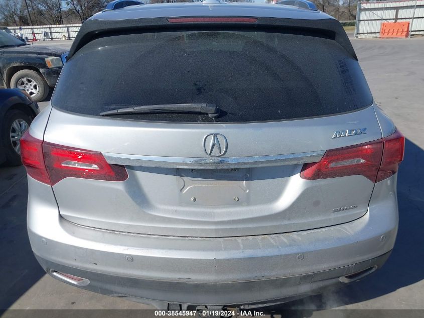 2014 ACURA MDX ADVANCE - 5FRYD4H87EB002599