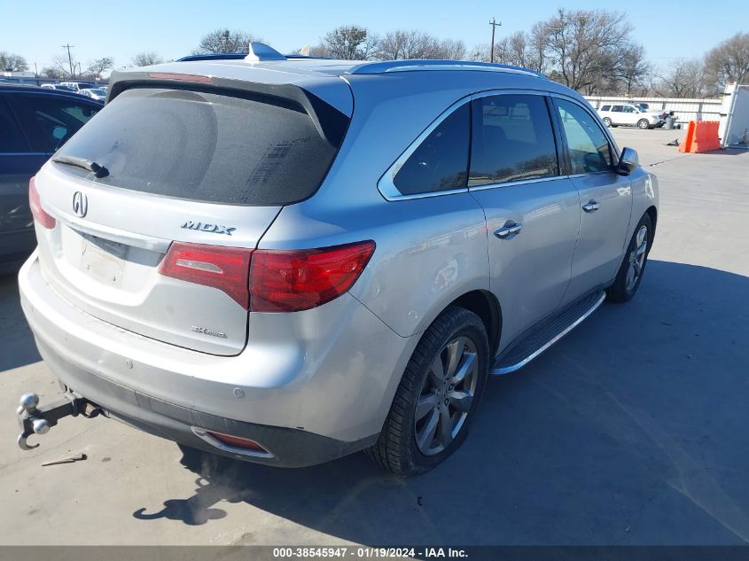 2014 ACURA MDX ADVANCE - 5FRYD4H87EB002599