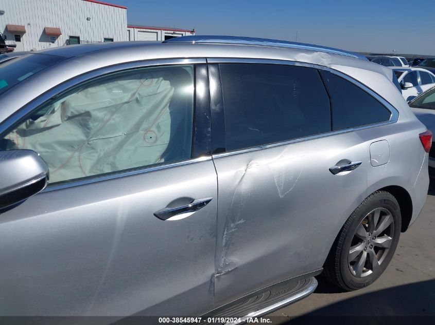 2014 ACURA MDX ADVANCE - 5FRYD4H87EB002599