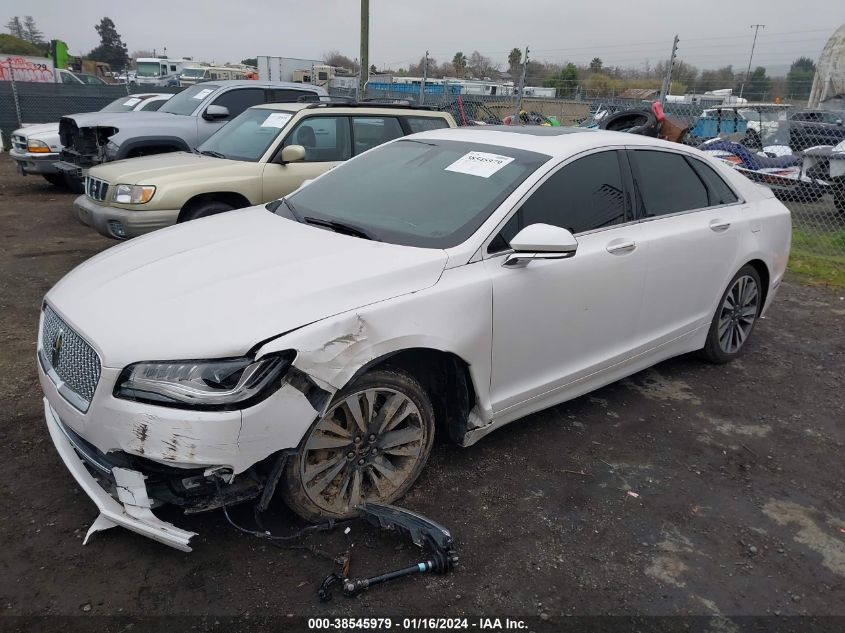 2017 LINCOLN MKZ RESERVE - 3LN6L5E94HR619116