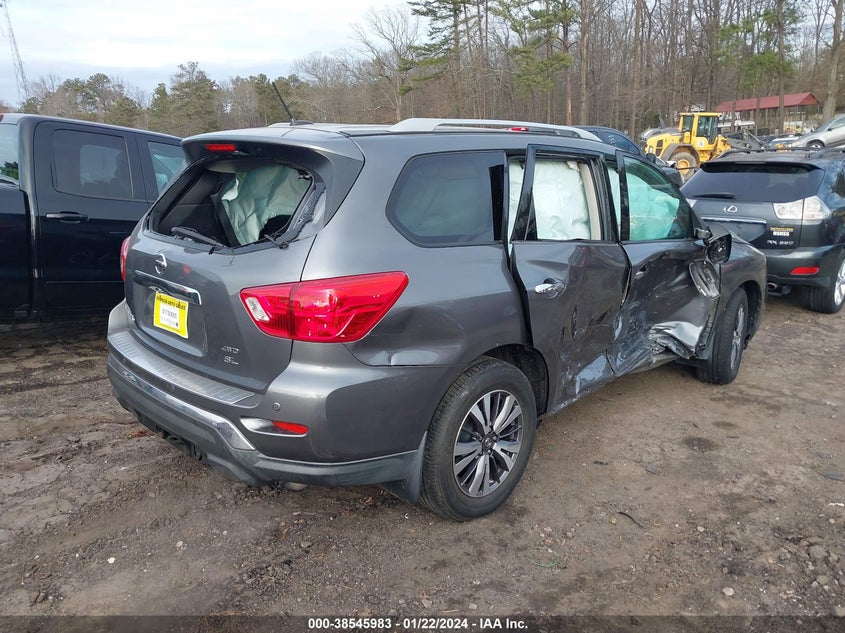 VIN 5N1DR2MM9HC602062 2017 NISSAN PATHFINDER S/SV/SL/PLATINUM