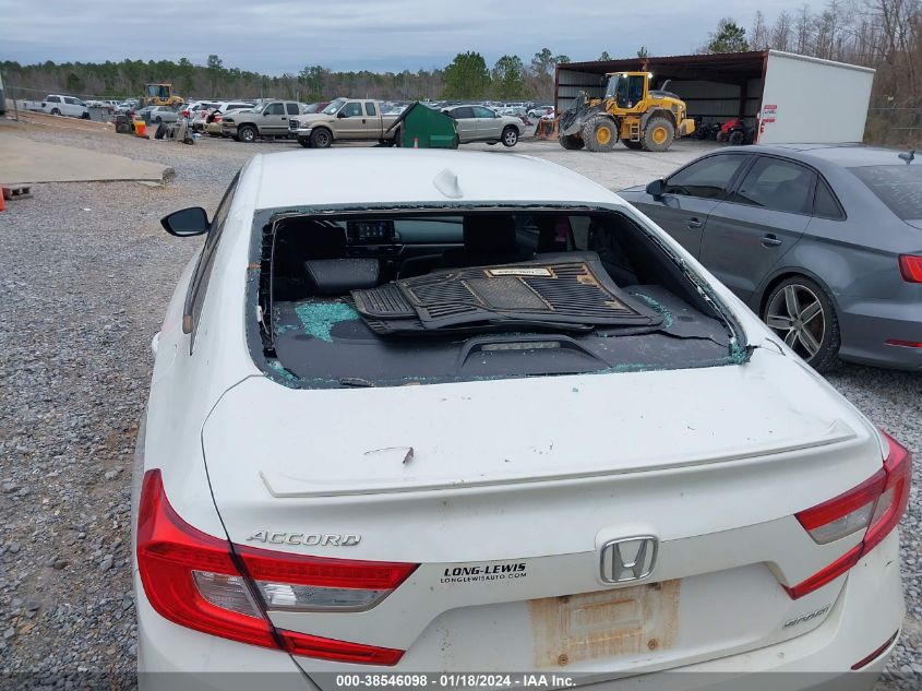 2019 HONDA ACCORD SPORT - 1HGCV1F3XKA095560
