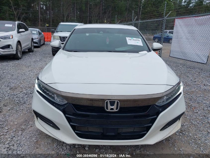 2019 HONDA ACCORD SPORT - 1HGCV1F3XKA095560