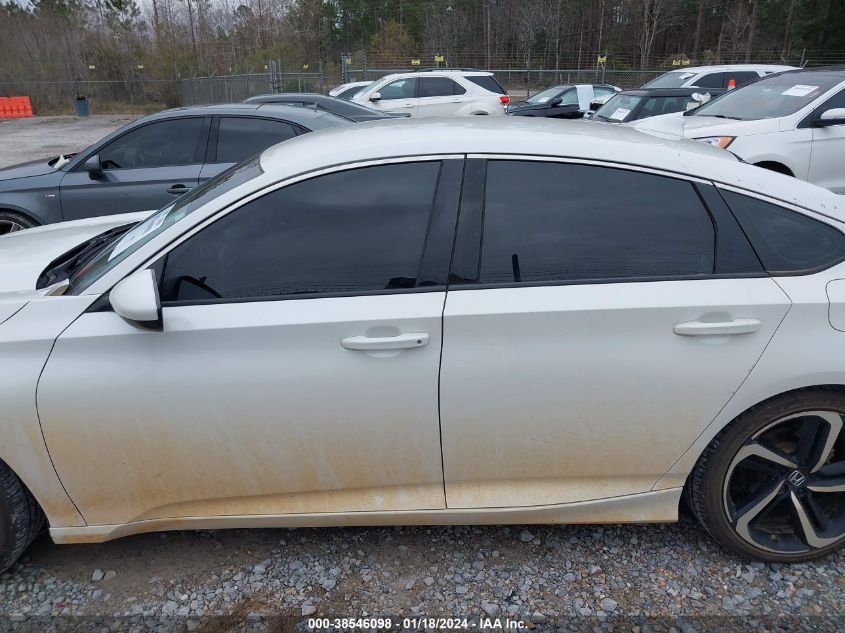 2019 HONDA ACCORD SPORT - 1HGCV1F3XKA095560