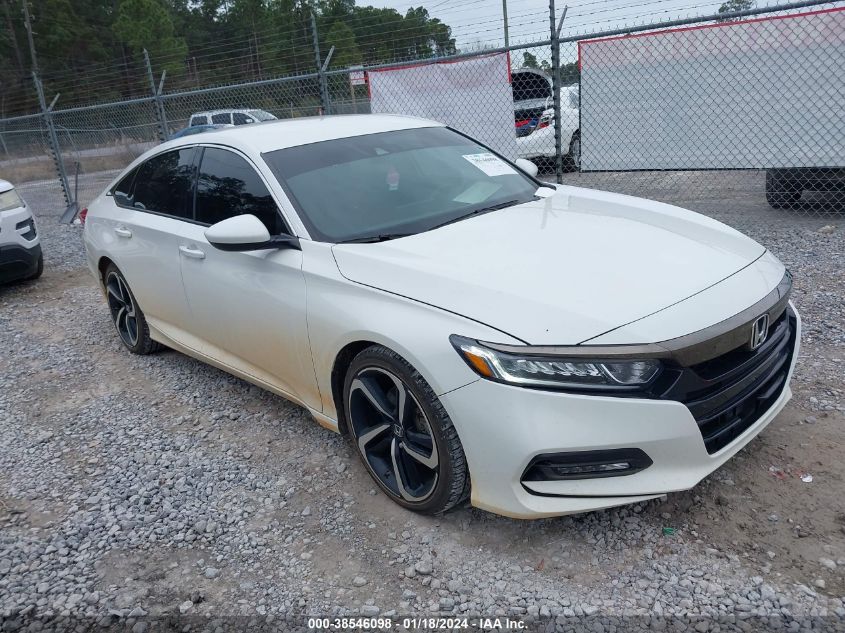 2019 HONDA ACCORD SPORT - 1HGCV1F3XKA095560
