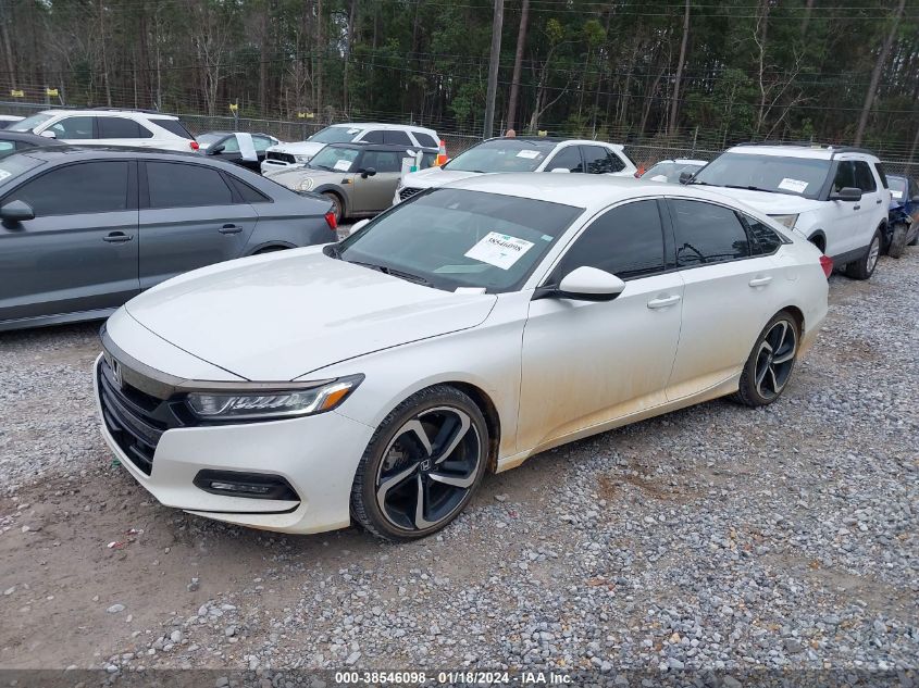 2019 HONDA ACCORD SPORT - 1HGCV1F3XKA095560