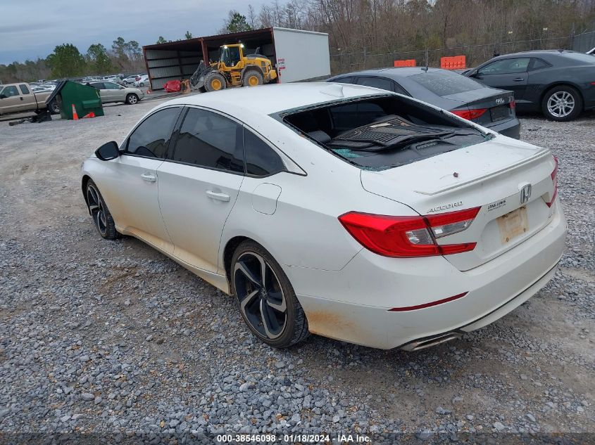 2019 HONDA ACCORD SPORT - 1HGCV1F3XKA095560