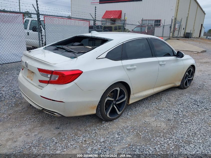 2019 HONDA ACCORD SPORT - 1HGCV1F3XKA095560