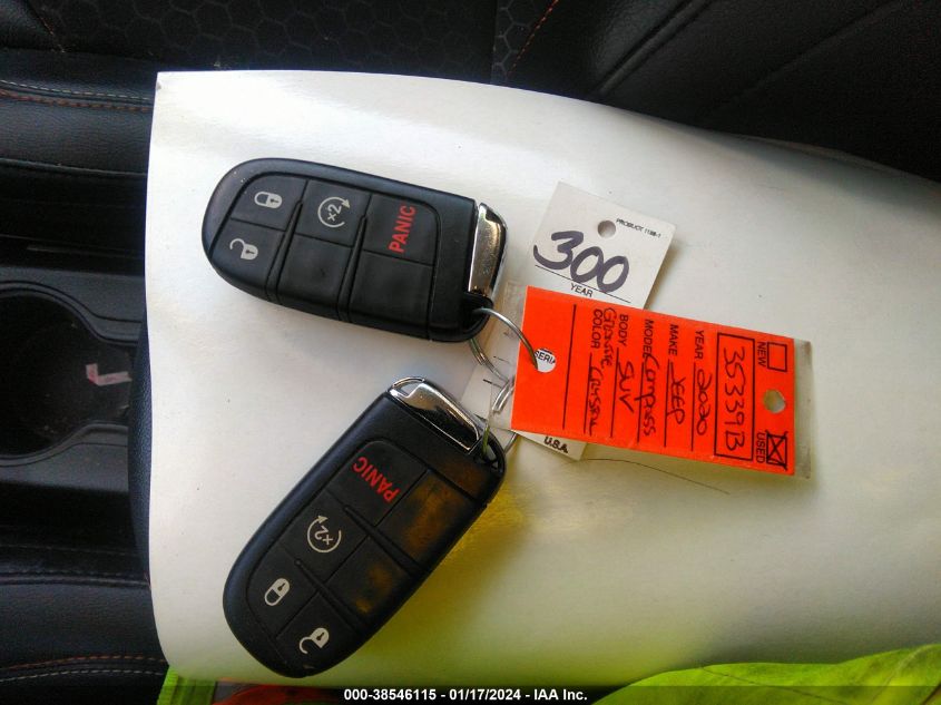 2020 JEEP COMPASS LATITUDE 4X4 - 3C4NJDBB9LT240583