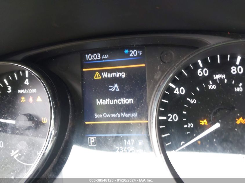 2020 NISSAN ROGUE S/SL/SV - 5N1AT2MV8LC765811