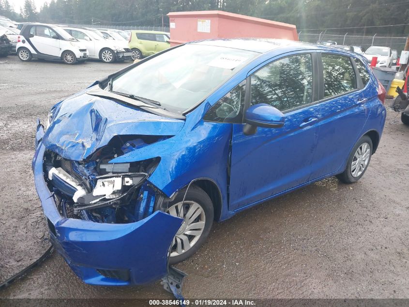 2017 HONDA FIT LX - JHMGK5H55HS009538