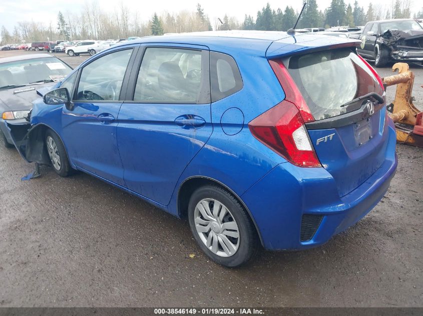 2017 HONDA FIT LX - JHMGK5H55HS009538