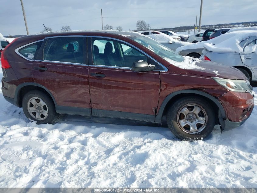 2015 HONDA CR-V LX - 3CZRM3H37FG702665