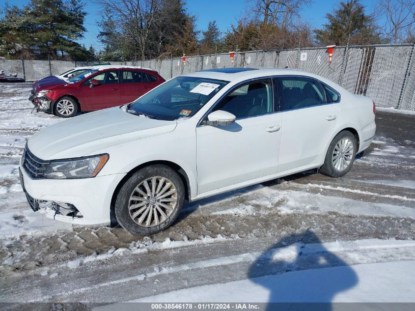 2017 VOLKSWAGEN PASSAT 1.8T SE - 1VWBT7A30HC023805