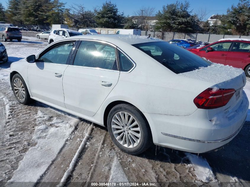 2017 VOLKSWAGEN PASSAT 1.8T SE - 1VWBT7A30HC023805