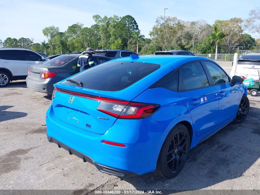 2023 HONDA CIVIC SPORT - 19XFL2H85PE013612