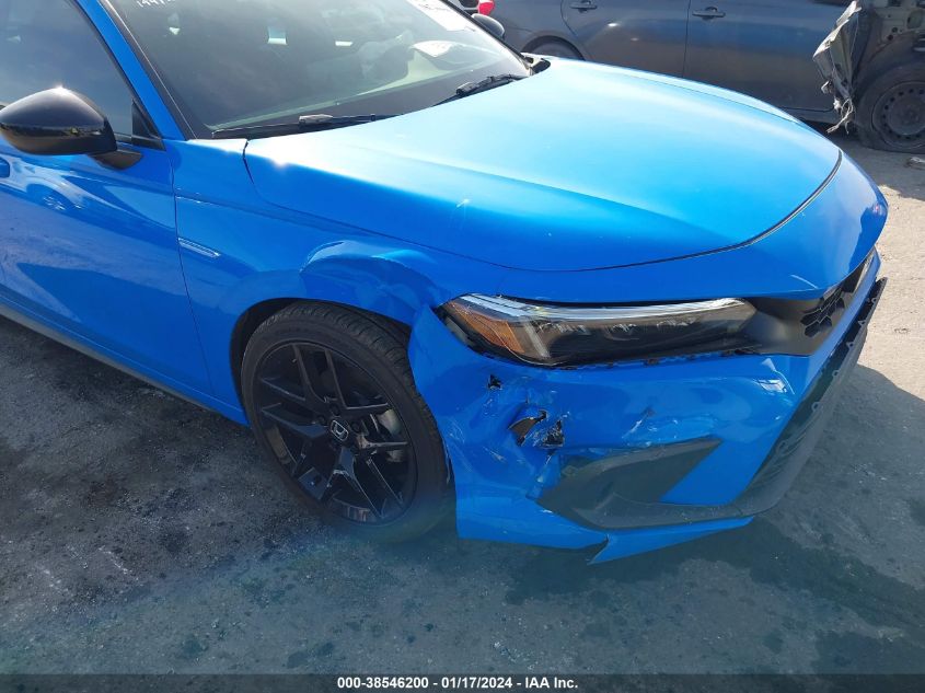 2023 HONDA CIVIC SPORT - 19XFL2H85PE013612