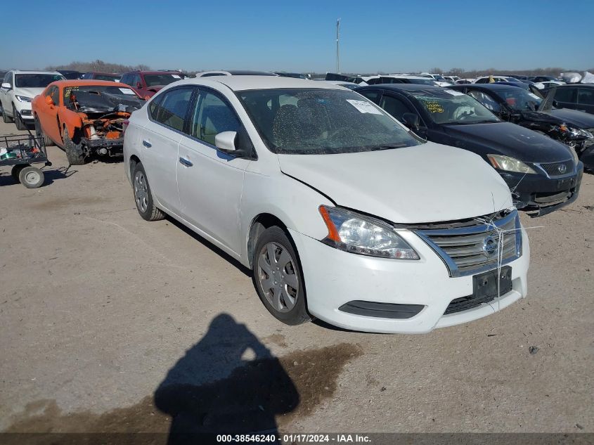 2014 NISSAN SENTRA S/SV/SR/SL - 3N1AB7AP3EL686762