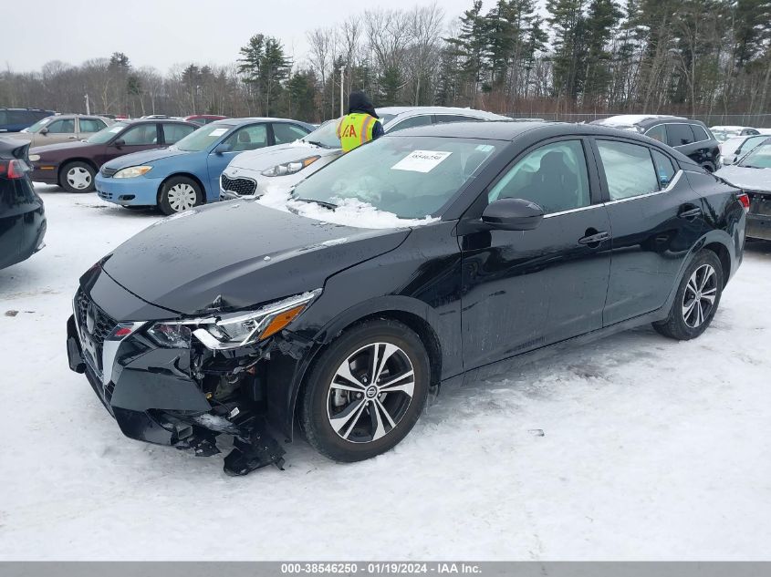 2022 NISSAN SENTRA - 3N1AB8CV5NY308527