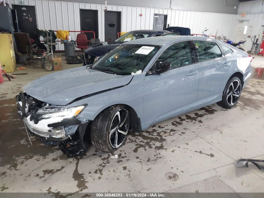 2022 HONDA ACCORD SPORT - 1HGCV1F33NA114163