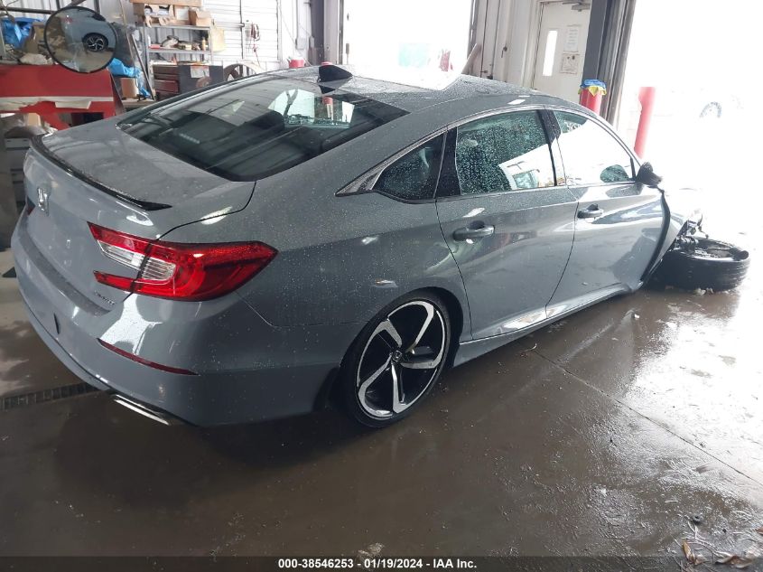 2022 HONDA ACCORD SPORT - 1HGCV1F33NA114163