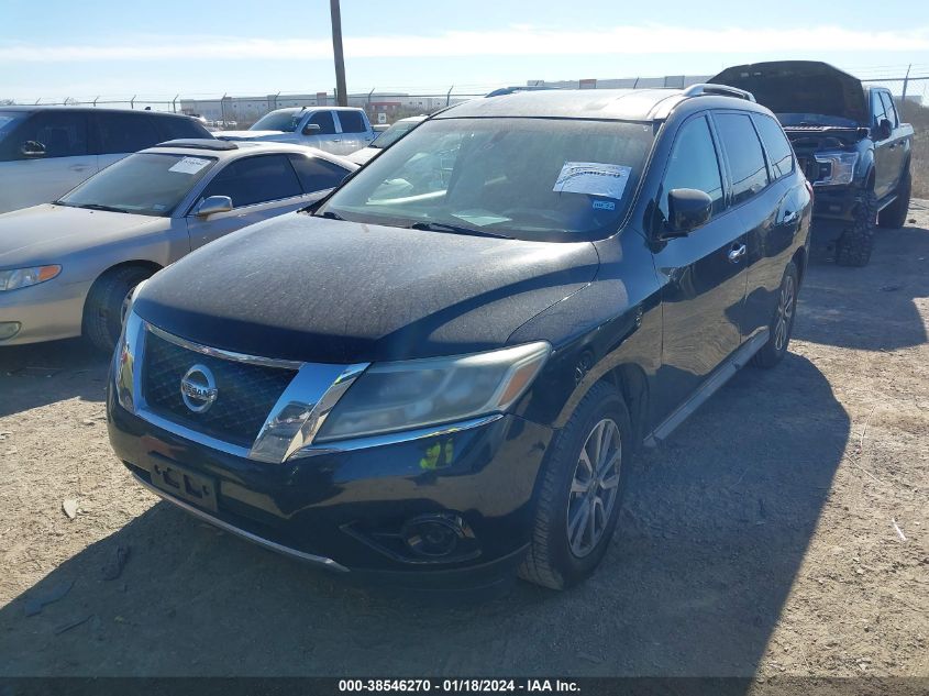 2014 NISSAN PATHFINDER PLATINUM/S/SL/SV - 5N1AR2MN4EC682796