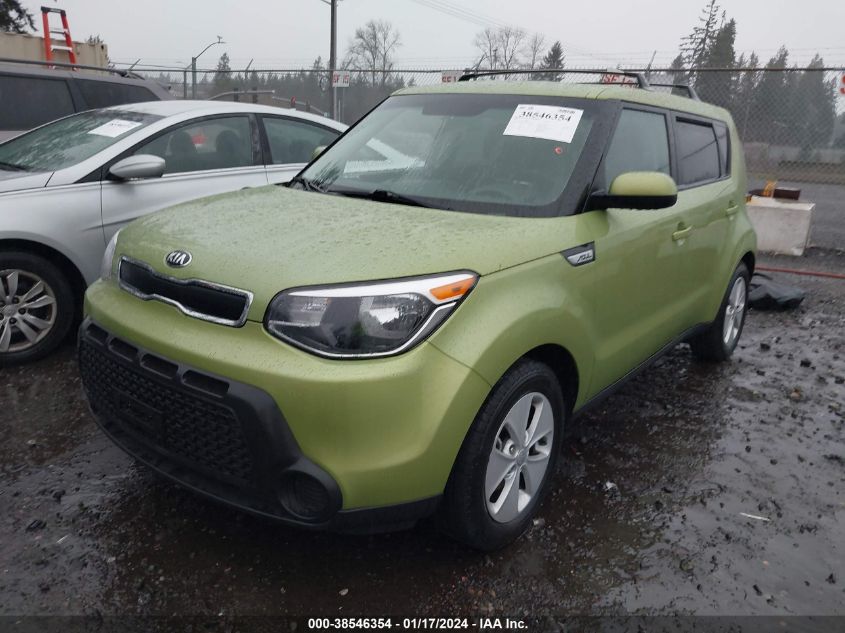 2016 KIA SOUL - KNDJN2A2XG7875203