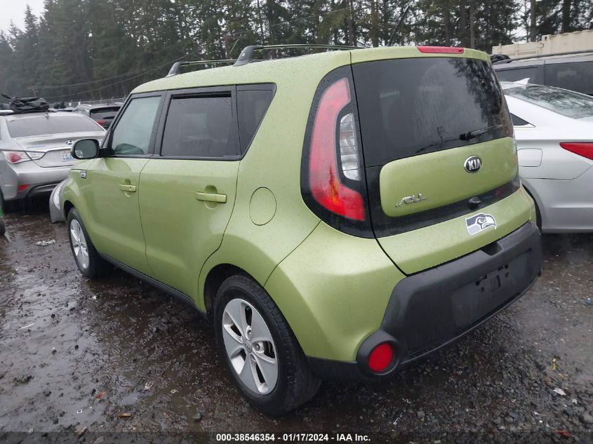 2016 KIA SOUL - KNDJN2A2XG7875203