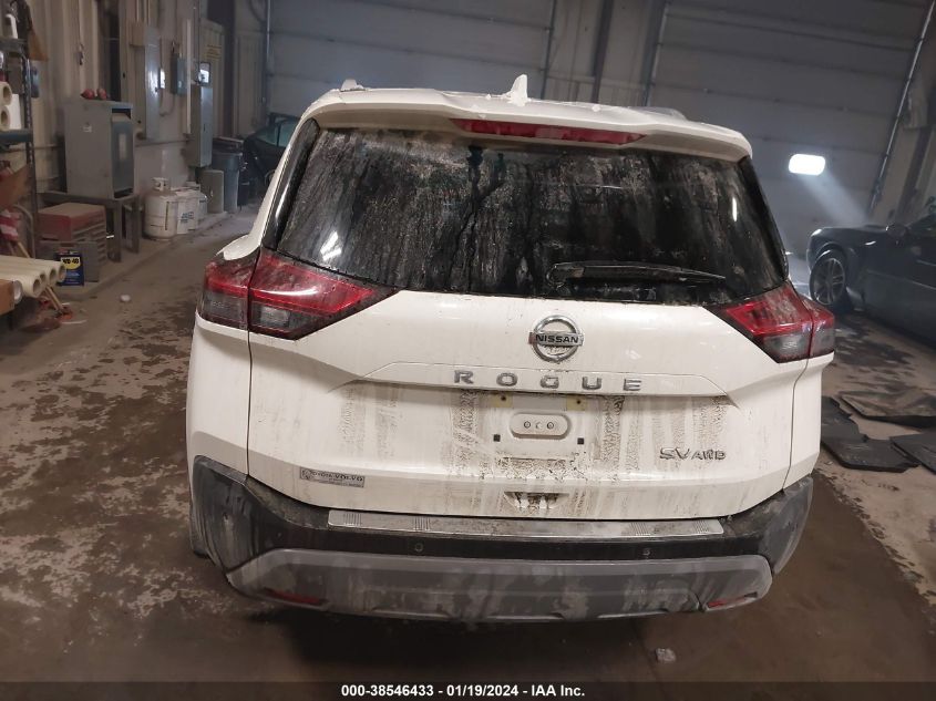 2021 NISSAN ROGUE SV - JN8AT3BB8MW231229