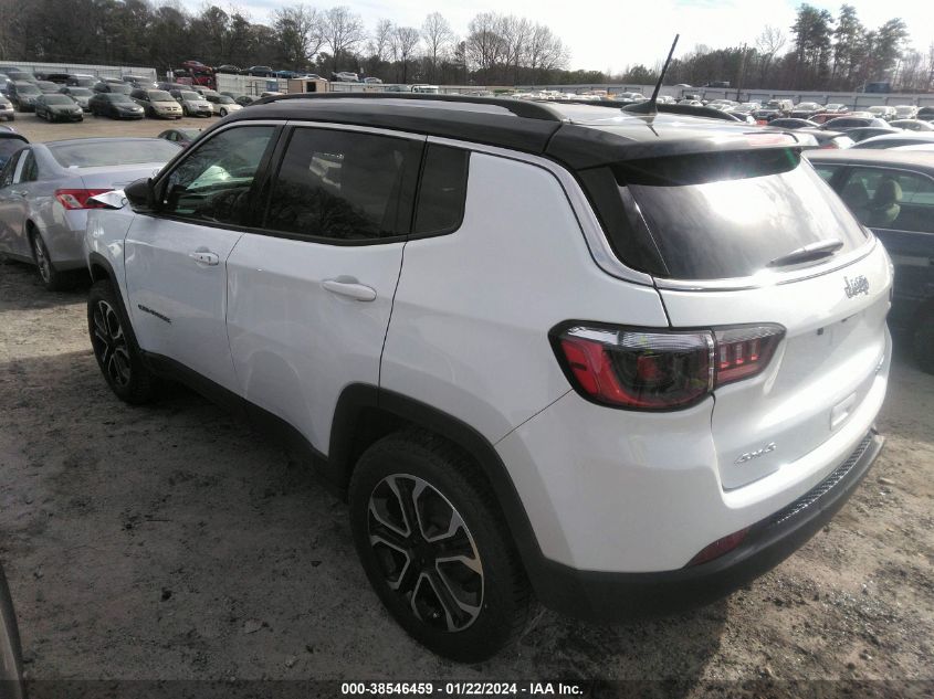 2022 JEEP COMPASS LIMITED 4X4 - 3C4NJDCB6NT173233