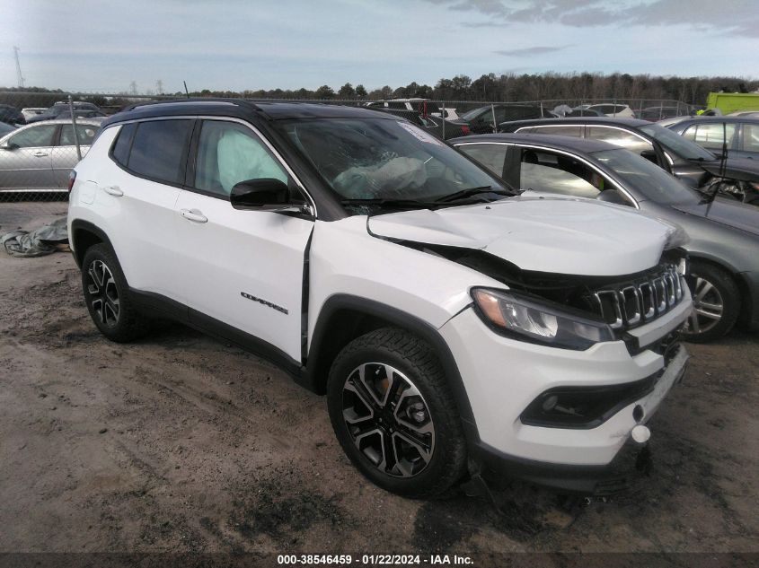 2022 JEEP COMPASS LIMITED 4X4 - 3C4NJDCB6NT173233