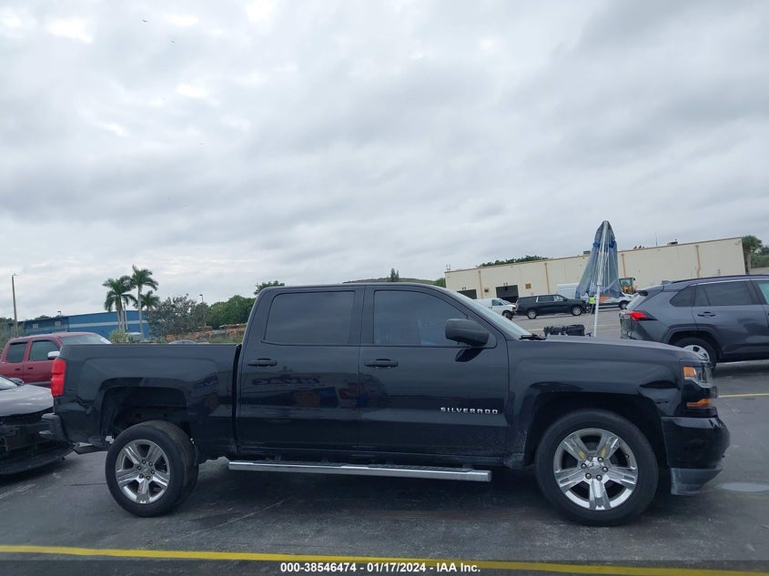 VIN 3GCPCPEH8JG493811 2018 CHEVROLET SILVERADO 1500 CUSTOM