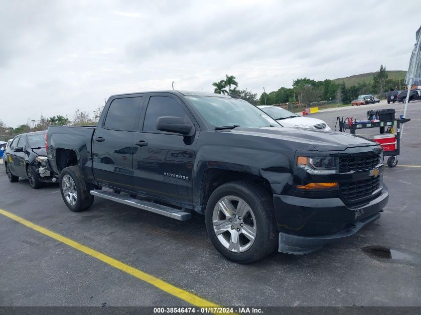 2018 CHEVROLET SILVERADO 1500 CUSTOM - 3GCPCPEH8JG493811