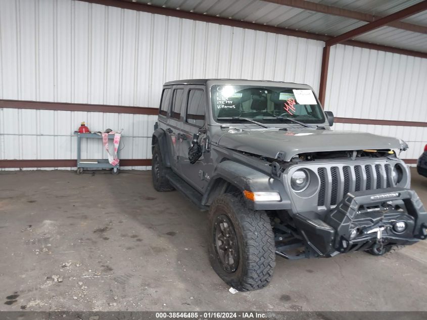 2020 JEEP WRANGLER UNLIMITED SPORT S 4X4 - 1C4HJXDMXLW333183