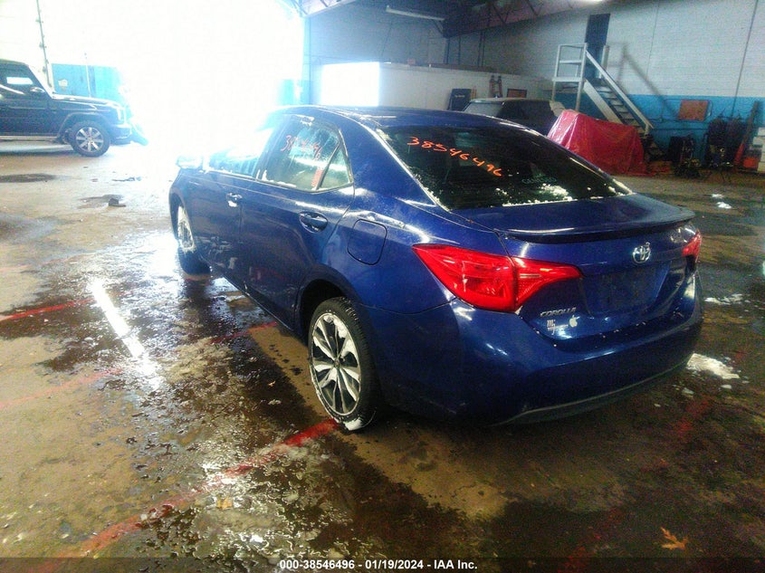 VIN 2T1BURHE7HC835287 2017 TOYOTA COROLLA SE