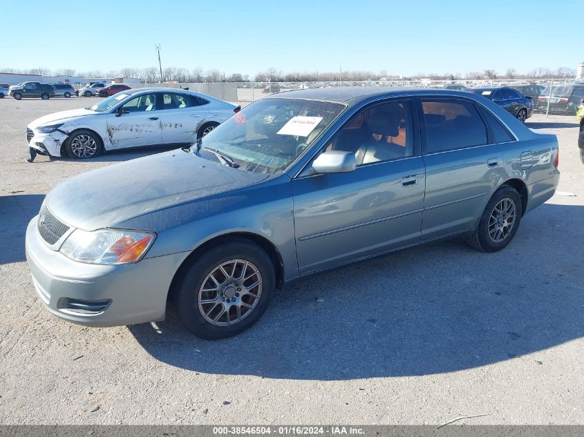 4T1BF28B92U252071 | 2002 TOYOTA AVALON