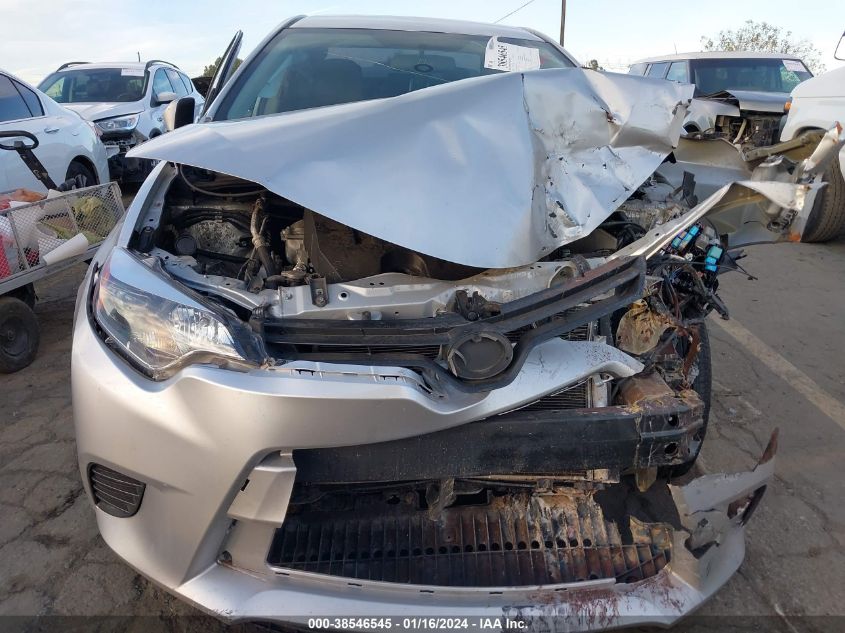 2015 TOYOTA COROLLA LE - 5YFBURHE6FP230934
