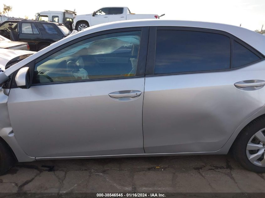 2015 TOYOTA COROLLA LE - 5YFBURHE6FP230934
