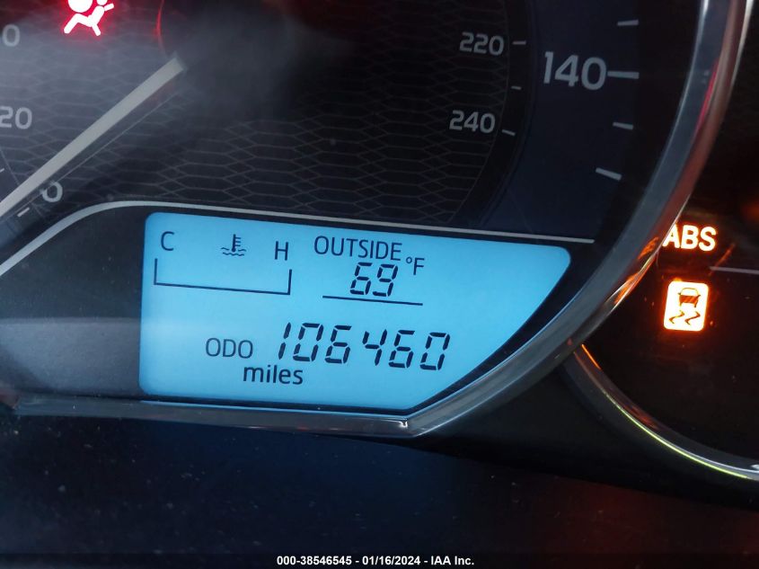 2015 TOYOTA COROLLA LE - 5YFBURHE6FP230934