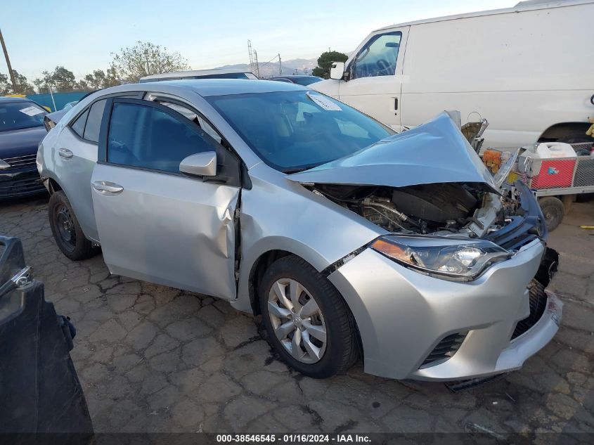 2015 TOYOTA COROLLA LE - 5YFBURHE6FP230934