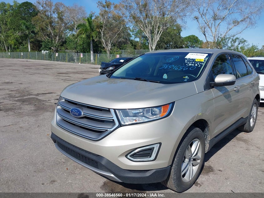 VIN 2FMPK3J84JBB03142 2018 FORD EDGE SEL