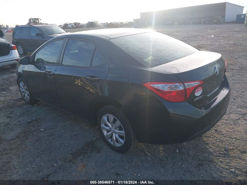 2014 TOYOTA COROLLA LE - 5YFBURHE2EP166566