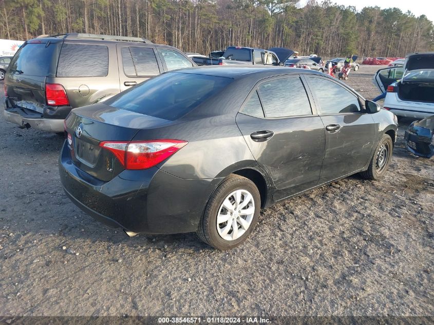 2014 TOYOTA COROLLA LE - 5YFBURHE2EP166566