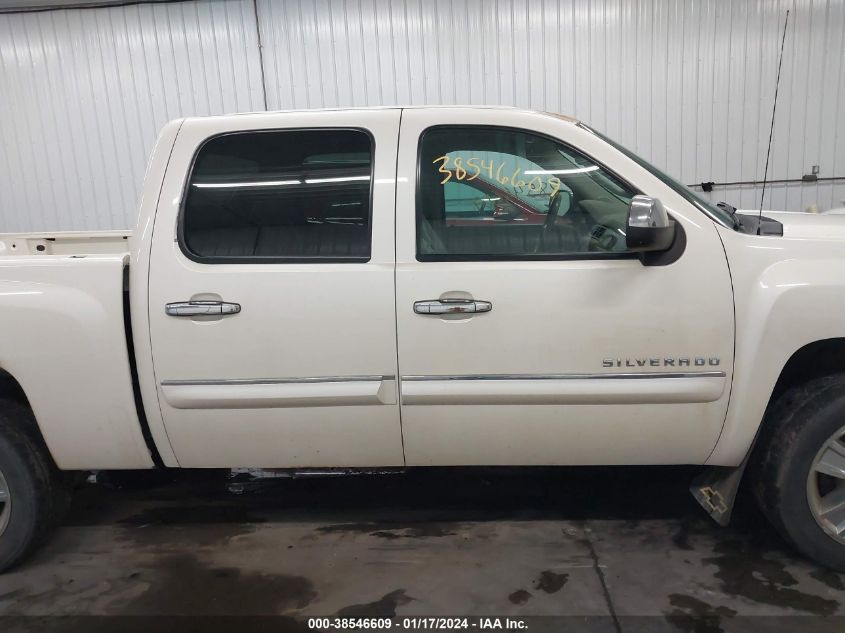 2013 CHEVROLET SILVERADO 1500 LTZ - 3GCPKTE70DG349046