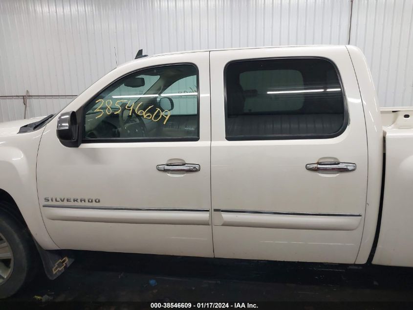 2013 CHEVROLET SILVERADO 1500 LTZ - 3GCPKTE70DG349046