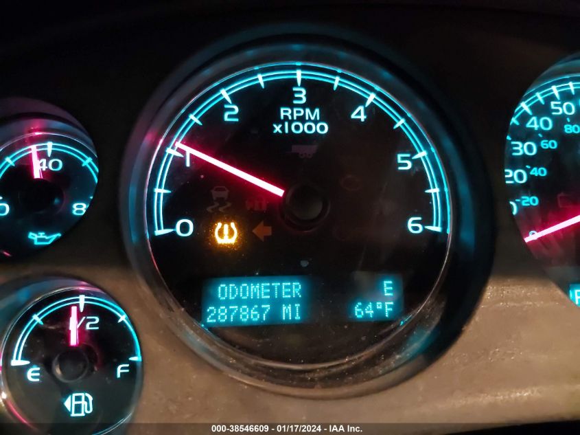 2013 CHEVROLET SILVERADO 1500 LTZ - 3GCPKTE70DG349046